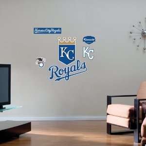   Kansas City Royals Team Logo Fathead Wall Sticker