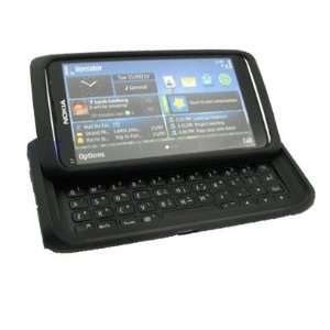   Palace  Black Silicone skin case cover pouch for Nokia E7 Electronics