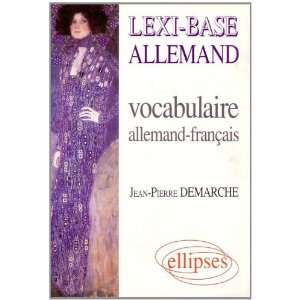  Lexi base allemand Vocabulaire allemand français 