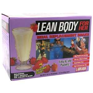 Lean Body for Her 20   1.6 oz (46 g) packets [2 lb (.92 kg)] Delicious 