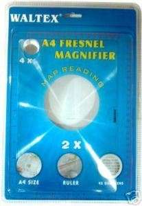 Waltex A4 Page Magnifying Glass  