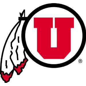  University of Utah Utes 6 inch Red and Black U with 