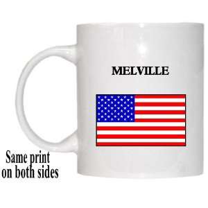  US Flag   Melville, New York (NY) Mug 