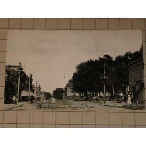 1912 Photo Postcard North Side Square, Clarinda, Iowa 