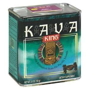  Kava King Dietary Supplement, Plain Flavor 3.5 oz (100 g 