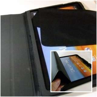   Polyurethane Samsung P7510 GALAXY Tab 10.1 Tablet Case   Black  