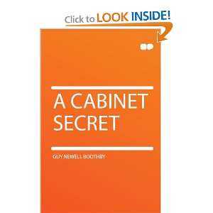 Cabinet Secret Guy Newell Boothby  Books