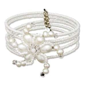  Pearl bracelet, Dazzling Pinwheel Jewelry