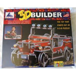  3d Builder 4 X 4 Vehicle Puzzle Toys & Games