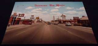 Vintage ROUTE 66 Postcard TUCUMCARI NEW MEXICO NM  