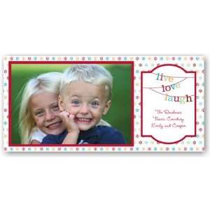   Holiday Photo Card   Banner Live Love Laugh