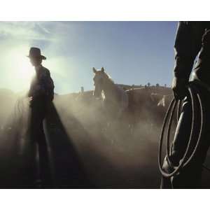 National Geographic, Horse Wrangling, 16 x 20 Poster Print 