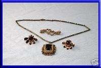   SILVER EARRINGS Screw On + Costume Jewelry Necklace&Pin/Clip on  