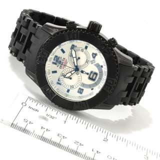    This timepiece comes with a one year limited warranty from Invicta