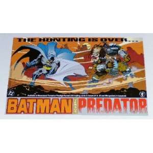   vs the Predator DHC Dark Horse Comics and DC Comics Mini Promo Poster