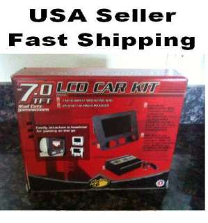 NEW LIGHTER DC to AC 125W POWER INVERTER 2 OUTLETS LCD CAR + LCD 