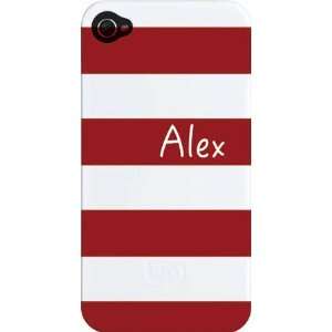  Kelly Hughes Designs   Phone Cases (Red & White Stripe 