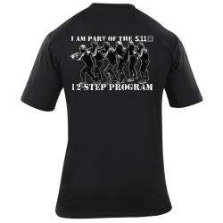 11 Tactical 12 Step Program T shirt  