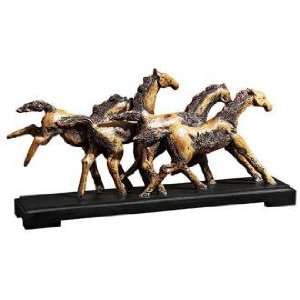  Uttermost Wild Horses Sculpture