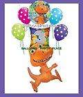  dinosaur train 3rd birthday party balloons three 