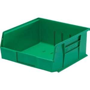   Bin, 10 Inch by 11 Inch by 5 Inch, Green, Case of 6