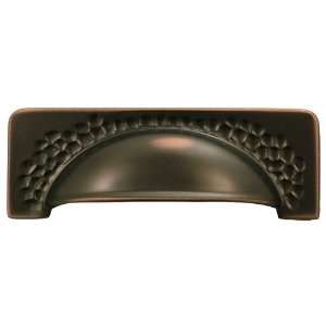 Hickory Hardware P2174 OBH 96mm Craftsman Cup Pull, Oil Rubbed Bronze 
