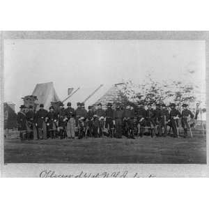   Officers of 61st New York Infantry,Falmouth,Va.