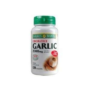 Natures Bounty Garlic Odor Free Tablets 1200 Mg 100 