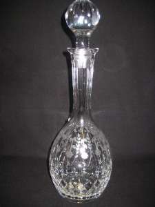   FULLY HANDCRAFTED OVER 24%PBO CRYSTAL DECANTER, ROMANIA  