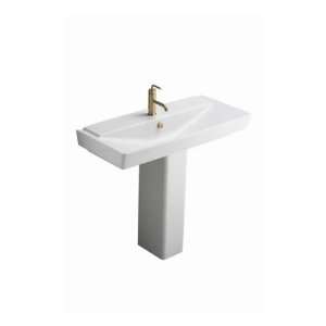 Kohler Pedestal Bathroom Sink K 5149 1. 39 3/8L x 18 5/16W x 35 1 