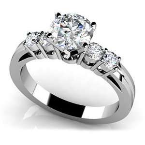   Engagement Ring, 1.03 ct. (Color GH, Clarity SI1) Anjolee Jewelry