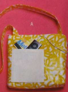 Totes Sewing Pattern Bags Wrist Wallet Handbags Butterick 5475 Uncut 