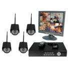 CHANNEL WIRELESS DVR SURVEILLANCE SYSTEM WITH MONITOR  