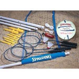 Spalding Halex Volleyball/Badminton Set