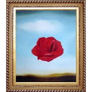  The Meditative Rose, Dali Reproduction Oil Painting, with 