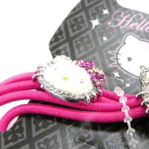  Bracelets child Hello Kitty Diamonds fuchsia. Jewelry