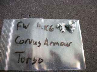   World. Space Marine. MK6 Corvus Armour. Torso and Backpack Bit.  
