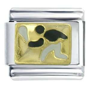  Tennis Player Sports Italian Charms Pugster Jewelry