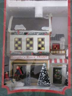   Lighted Dress Shop Village Collectibles December Home Christmas  
