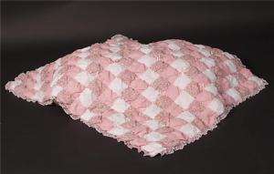 Precious Pink Baby Girl Puff Quilt Pattern ~ Biscuit  