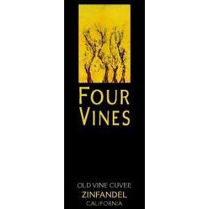  2008 Four Vines Old Vine Cuvee Zinfandel 750ml Grocery 
