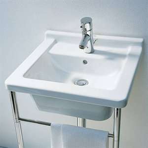  Duravit 030348 00 30 Starck Basin Console Sink, White 