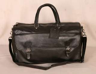 100% Genuine INDIAN Leather new Luggage Travel Tote Bag Duffel Bag 