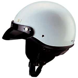  THH T 5 Solid White Medium Half Helmet Automotive