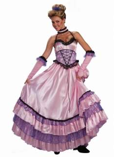 Pink Saloon Sweetie Can Can Wild Western Adult Costume  