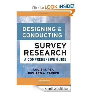 Designing and Conducting Survey Research A Comprehensive Guide 
