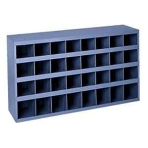   33 3/4 x 19 1/4 Blue 32 Compartment Storage Bin