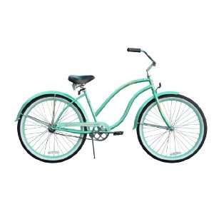 Diva Lady mint green cruiser bicycle   26 single speed Firmstrong 