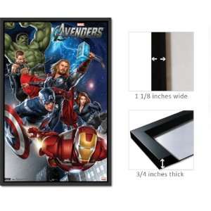   Framed Avengers Group Poster Marvel Superheroes 1486