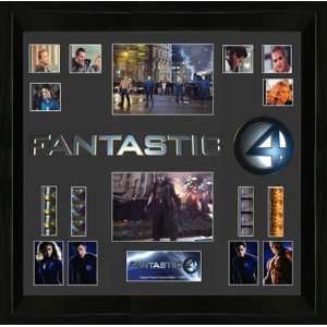  Fantastic Four Framed Logo Cut Montage Film Cell 